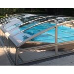 Abri de piscine mi - haut télescopique imperial 4. 3x4. 5 abrilios Abri de piscine mi - haut télescopique imperial 4. 3x4. 5 abrilios