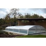 Abri de piscine mi - haut télescopique imperial 8. 54x4 abrilios Abri de piscine mi - haut télescopique imperial 8. 54x4 abrilios