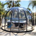Abri rond coulissant sfero abrilios 3, 74m transparent Abri rond coulissant sfero abrilios 3, 74m transparent
