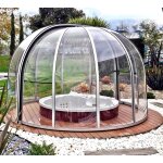Abri rond coulissant sfero abrilios 4, 74m transparent Abri rond coulissant sfero abrilios 4, 74m transparent