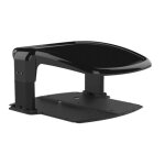 Abri de station de charge pour robot tondeuse techline noir brillant