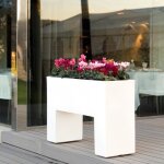 Aire muro pot vondom blanc mat