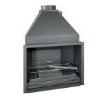 Barbecue ferlux à encastrer s70 en acier avec hotte Barbecue ferlux à encastrer s70 en acier avec hotte
