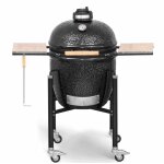 Barbecue kamado monolith basic noir avec chariot Barbecue kamado monolith basic noir avec chariot