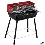 Barbecue portable aktive métal 42 x 54 x 42 cm (2 unités) Barbecue portable aktive métal 42 x 54 x 42 cm (2 unités)