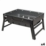 Barbecue portable aktive rectangulaire noir acier 40 x 20 x 28 cm Barbecue portable aktive rectangulaire noir acier 40 x 20 x 28 cm