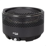 Barbecue portable aktive ronde sans fumée noir acier inoxydable fer Barbecue portable aktive ronde sans fumée noir acier inoxydable fer