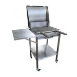 Barbecue tonio inox chariot et couvercle Barbecue tonio inox chariot et couvercle