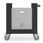 Base chariot alfa pour four à pizza moderno 1 sur roulettes noir Base chariot alfa pour four à pizza moderno 1 sur roulettes noir