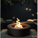 Bras�ro en acier round 1000cm noir infire