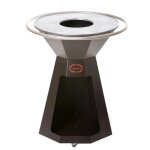 Brasero le churrasco pyramidal noir plancha tonio