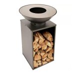 Bras�ro onyx 60 grille sur�lev�e et housse redfire