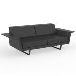 Canapé vondom delta sofa anthracite 3 places Canapé vondom delta sofa anthracite 3 places