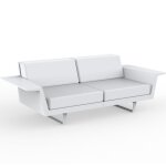 Canap� vondom delta sofa blanc 2 places