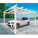 Carport en bois pour voitures 5x3m badajoz 15m2 maderland Carport en bois pour voitures 5x3m badajoz 15m2 maderland