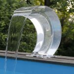 Cascade de piscine mamba acrylique led Cascade de piscine mamba acrylique led
