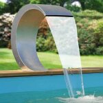 Cascade de piscine mamba en inox 316 l Cascade de piscine mamba en inox 316 l