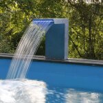 Cascade de piscine straight led