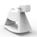 Chaise à bascule rosinante vondom petit modèle blanc Chaise à bascule rosinante vondom petit modèle blanc