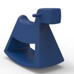Chaise à bascule rosinante vondom petit modèle bleu Chaise à bascule rosinante vondom petit modèle bleu