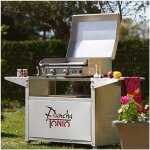 Chariot ana inox avec 4 roulettes et 2 tablettes rabattables 2 ou 3 Chariot ana inox avec 4 roulettes et 2 tablettes rabattables 2 ou 3