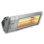 Chauffage electrique infrarouge heliosa modèle 9 - 2 silver - 4000 w Chauffage electrique infrarouge heliosa modèle 9 - 2 silver - 4000 w