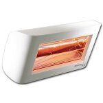 Chauffage infrarouge heliosa hi design 55 blanc carrara 2000w ipx5