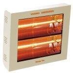 Chauffage infrarouge varma 400 - 2 crème 3000 watts Chauffage infrarouge varma 400 - 2 crème 3000 watts