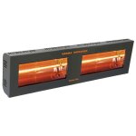 Chauffage infrarouge varma 400 - 2 ipx5 fer forgé 4000 watts Chauffage infrarouge varma 400 - 2 ipx5 fer forgé 4000 watts