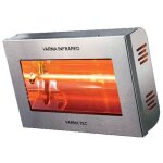 Chauffage infrarouge varma v400 inox 2000 watts Chauffage infrarouge varma v400 inox 2000 watts