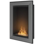 Cheminée au bioéthanol simplefire frame 550 inox avec 1 vitre Cheminée au bioéthanol simplefire frame 550 inox avec 1 vitre