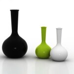 Chemistubes aire vase vondom noir 65