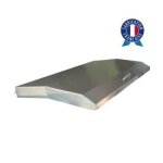 Couvercle tout inox pour plancha gaz tonio triad ou trio 3 feux
