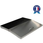 Couvercle pour plancha tout inox lagoa 3 feux gaz Couvercle pour plancha tout inox lagoa 3 feux gaz