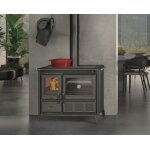 Cuisini�re � bois la nordica gardenia xxl10. 5kw pierre naturelle