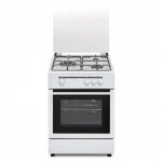 Cuisinire  gaz vitrokitchen cb5530bb 50 x 55 x 85 blanc