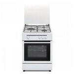 Cuisinire  gaz vitrokitchen cb5530bn 1800w 50 x 55 x 85 blanc
