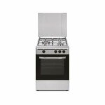 Cuisinière à gaz vitrokitchen cb5530ib but acier (50 x 55 cm) 3f Cuisinière à gaz vitrokitchen cb5530ib but acier (50 x 55 cm) 3f