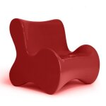 Doux butaca fauteuil vondom rouge Doux butaca fauteuil vondom rouge