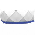 Écran de protection trotec varioscreen avec 4 panneaux 180 x 180 bleu Écran de protection trotec varioscreen avec 4 panneaux 180 x 180 bleu