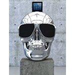 Enceinte aeroskull hd plus bluetooth jarre technologies crome silver Enceinte aeroskull hd plus bluetooth jarre technologies crome silver