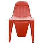 F3 chaise vondom rouge F3 chaise vondom rouge