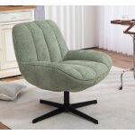 Fauteuil ena tissu vert pivotant veryforma Fauteuil ena tissu vert pivotant veryforma