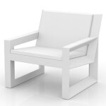 Fauteuil frame design vondom blanc
