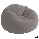 Fauteuil gonflable intex gris 107 x 69 x 104 cm 114 x 71 x 114 cm (6