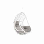 Fauteuil de jardin suspendu dkd home decor 90 x 70 x 110 cm gris