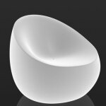 Fauteuil lumineux stone vondom blanc Fauteuil lumineux stone vondom blanc