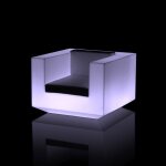 Fauteuil lumineux vondom vela blanc avec led Fauteuil lumineux vondom vela blanc avec led