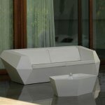 Faz sofa vondom blanc Faz sofa vondom blanc