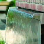 Fontaine de jardin ubbink chute d'eau niagara 60 led en kit complet